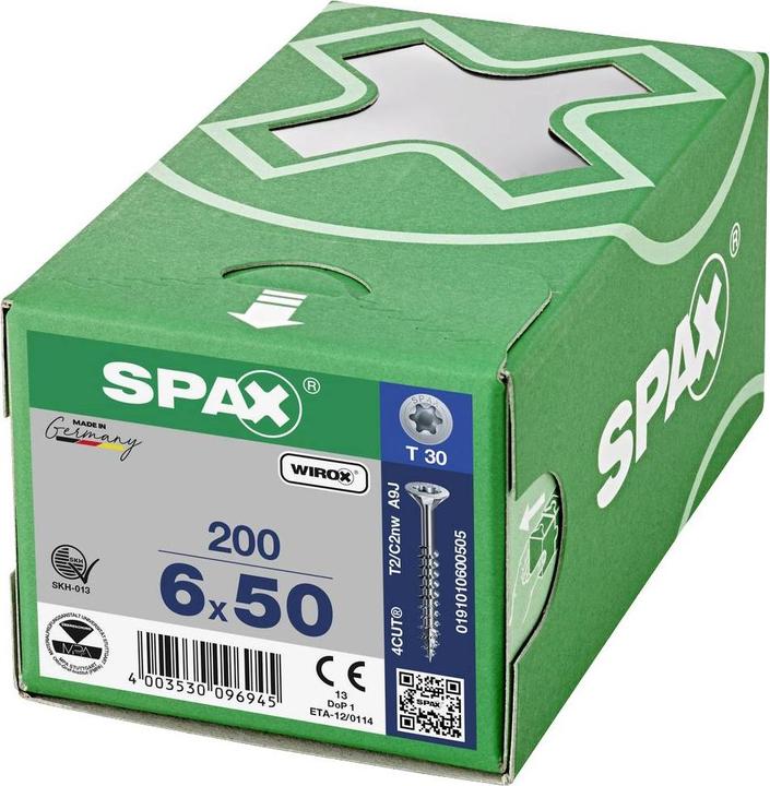 Produktbild Spax Spanplattenschrauben (200 Schrauben pro Stück)