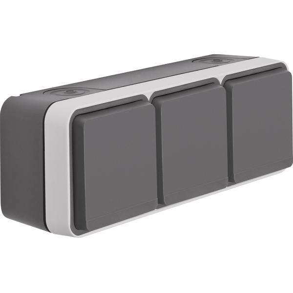 Berker, Steckdose, 3fach-Steckdose