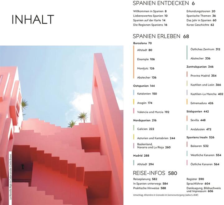 Image du produit Vis-à-Vis Reiseführer Spanien (Allemand, DK Verlag Voyage, 2023)