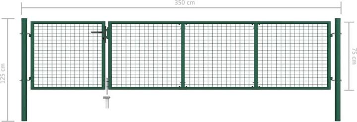 Actual product image VidaXL Portillon