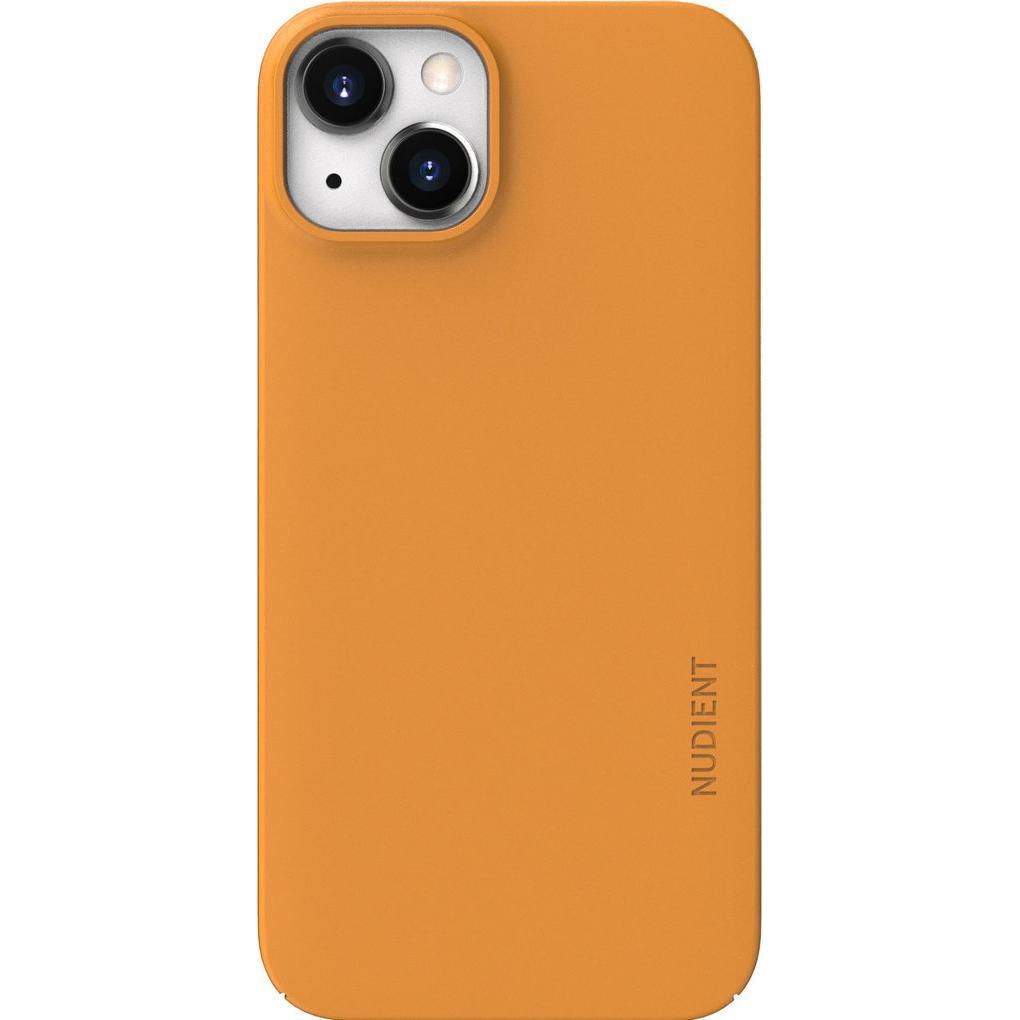 Nudient Thin Precise Case Apple iPhone 13 V3 Saffron Yellow (Apple iPhone 13), Cover smartphone, Giallo