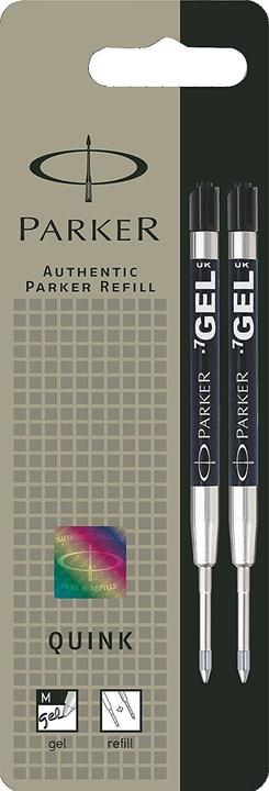 Produktbild Parker Pen S0881500 Schwarz Tinte (2x)