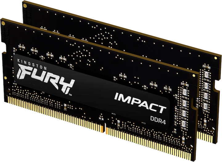 Actual product image Kingston FURY Impact (2 x 8GB, 3200 MHz, DDR4-RAM, SO-DIMM)