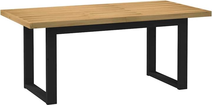 Produktbild VidaXL Esstisch NOAIN U-Form-Beine 180x90x75 cm Massivholz Kiefer (180 x 90 x 75 cm)