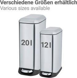 Actual product image Wenko Pedal bin design Easy-Close (20 l)