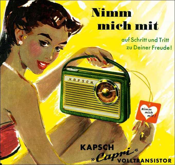 Produktbild Kapsch Capri 125 plus (Internetradio, DAB+, Bluetooth)