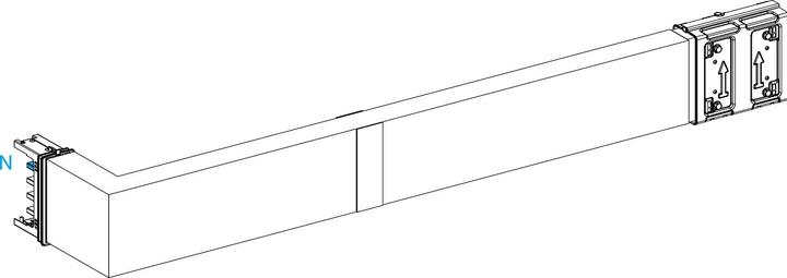 Actual product image Schneider Electric SE KSA250DLR42F KSA angle element selector length (Terminal strips)