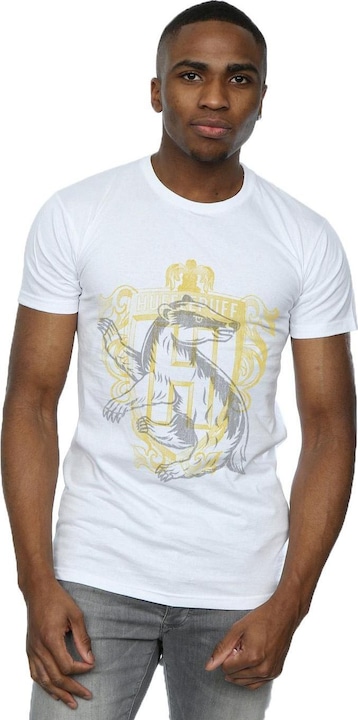 Immagine prodotto Hufflepuff Badger Crest Maglietta Uomo (L)