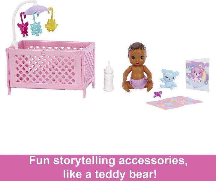 Actual product image Barbie Skipper Babysitter Nanna with Black and Blue Hair