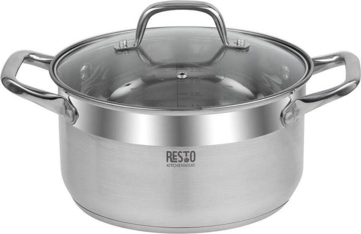 Image du produit Resto CASSEROLE D22CM 4.6L/92004 (Casserole, Acier inoxydable, 22 x 12 cm)