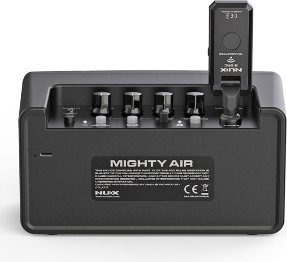 Produktbild NUX Mighty Air Gitarren-Verstärker mit Klinkenkabel (Bass, Gitarre, 10 W)
