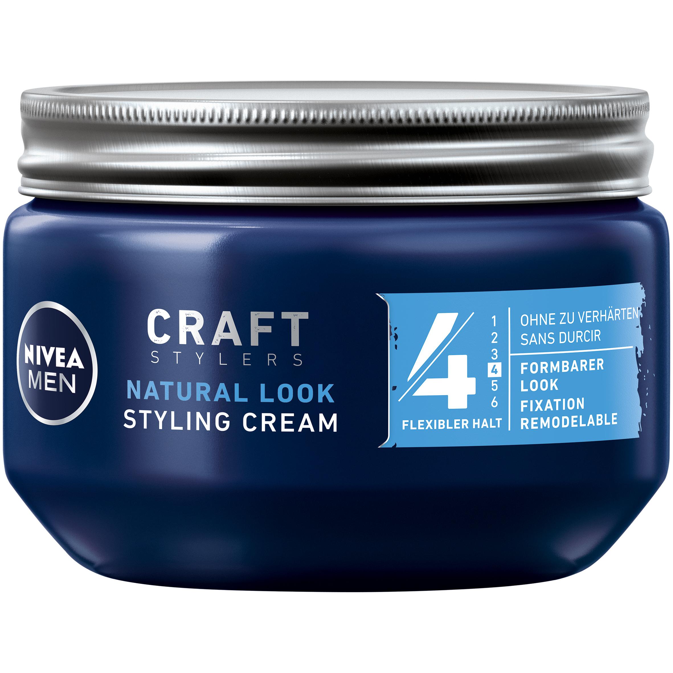 NIVEA MEN, Gel per capelli, Craft Stylers Styling Cream (Crema per capelli, 150 ml)