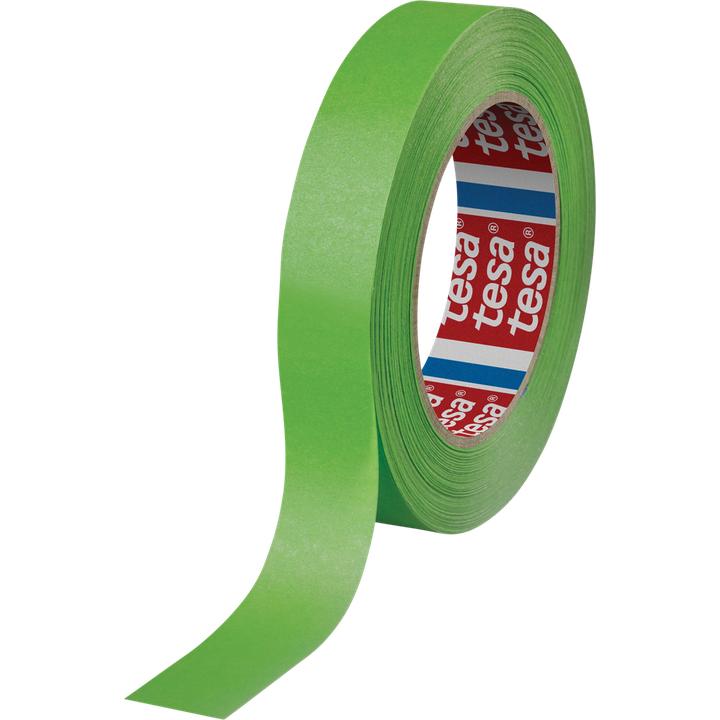 Produktbild tesa Lackierkrepp 4338 37 Grün 50m x 25mm (25 mm)