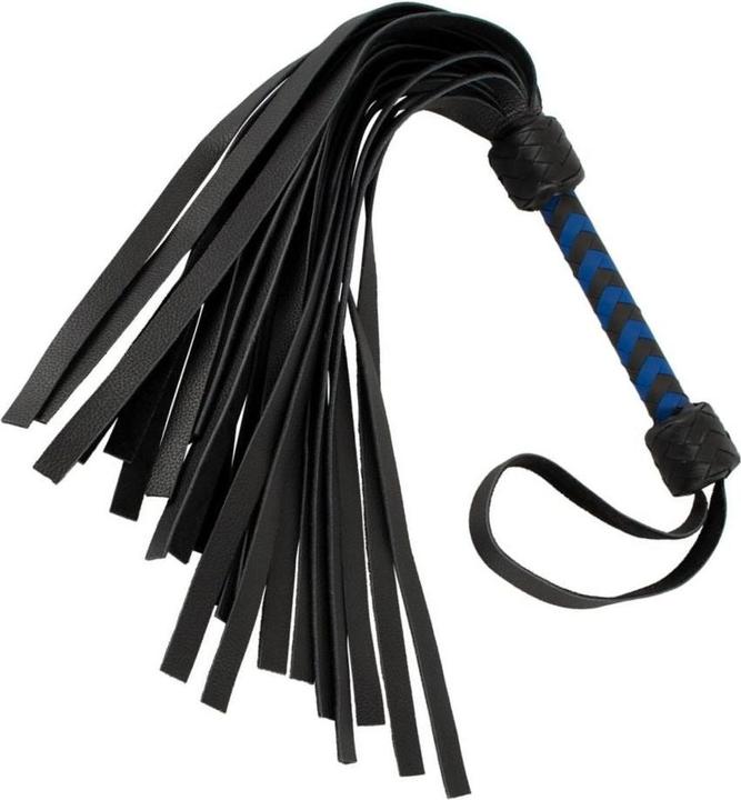 Produktbild Zado Leder Flogger schwarz/royal