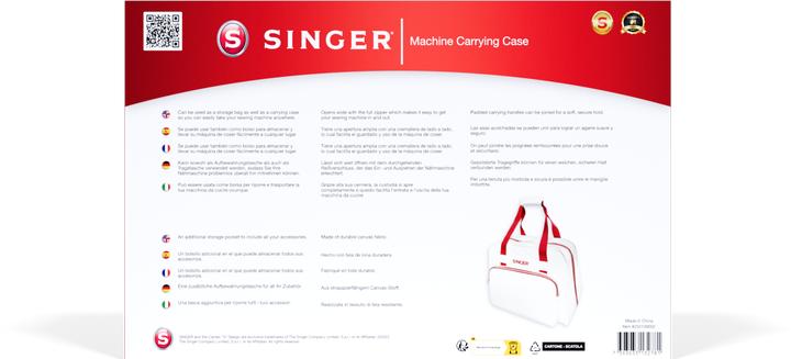 Actual product image Singer Universal bag