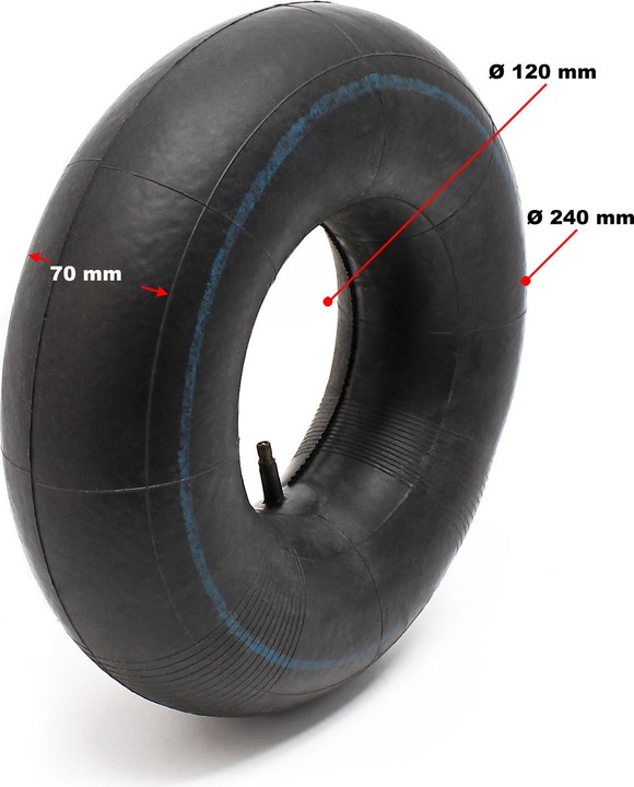 Produktbild Wiltec 2x Luftschlauch Aufsitzmäher 11x3.50-4 Reifenschlauch Ventil gerade Rasentraktor (Rasentraktor, Traktorzubehör)
