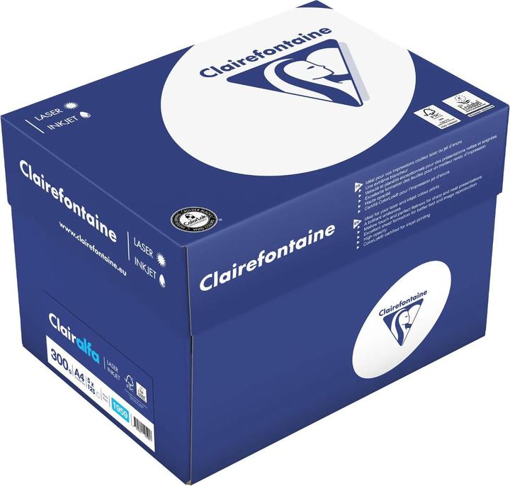Produktbild Clairefontaine Box A4 Kopierpapier 300 Gramm Clairalfa (300 g/m², A4)