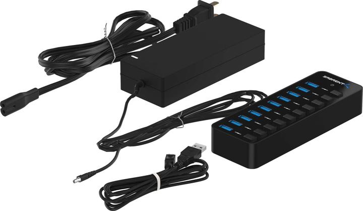 Actual product image Sabrent HB-BU10 USB-Hub 3.0 mit Netzteil, 10 Ports (USB-C, 10 Ports)