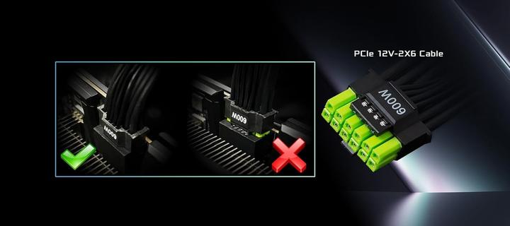 Productafbeelding AsRock Zasilacz PHANTOM GAMING 1300W 80 Plus Goud (1300 W)