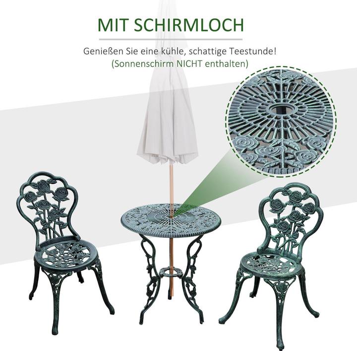 Produktbild Outsunny Bistroset (60 x 69 cm)