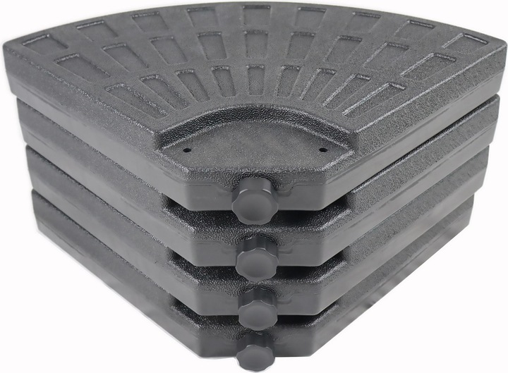 Produktbild VCM Sonnenschirmständer 917591 schwarz Kunststoff
