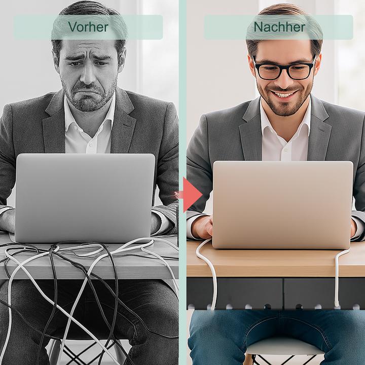 Actual product image Relaxdays Cable duct (Duct, 10 cm)