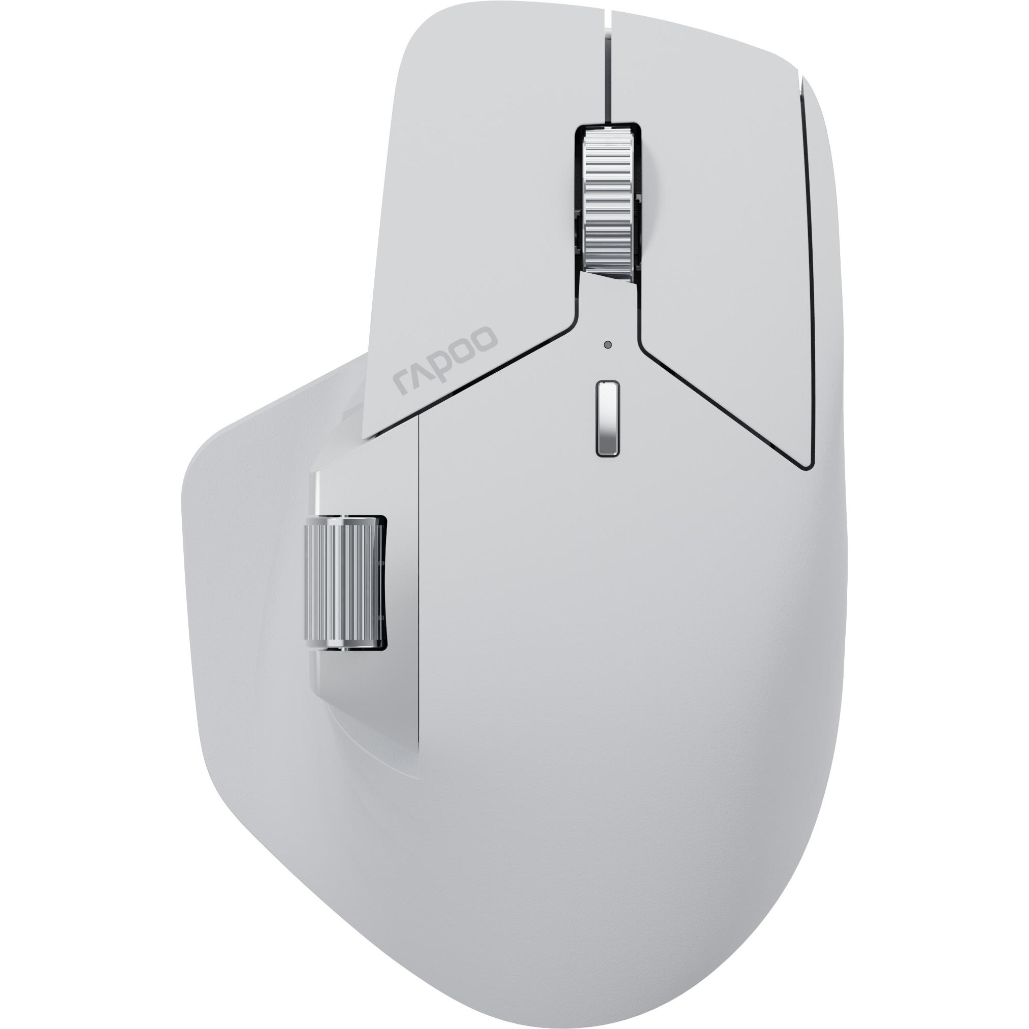 Rapoo MT760M - Wireless Mouse (Kabellos), Maus, Grau