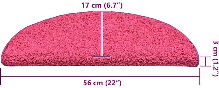 Immagine prodotto vidaXL Stufenmatte (56 x 17 cm)