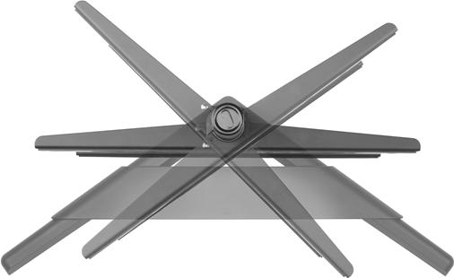 Produktbild One for All 70" TV Stand Design Table Top dark (70", 40 kg)