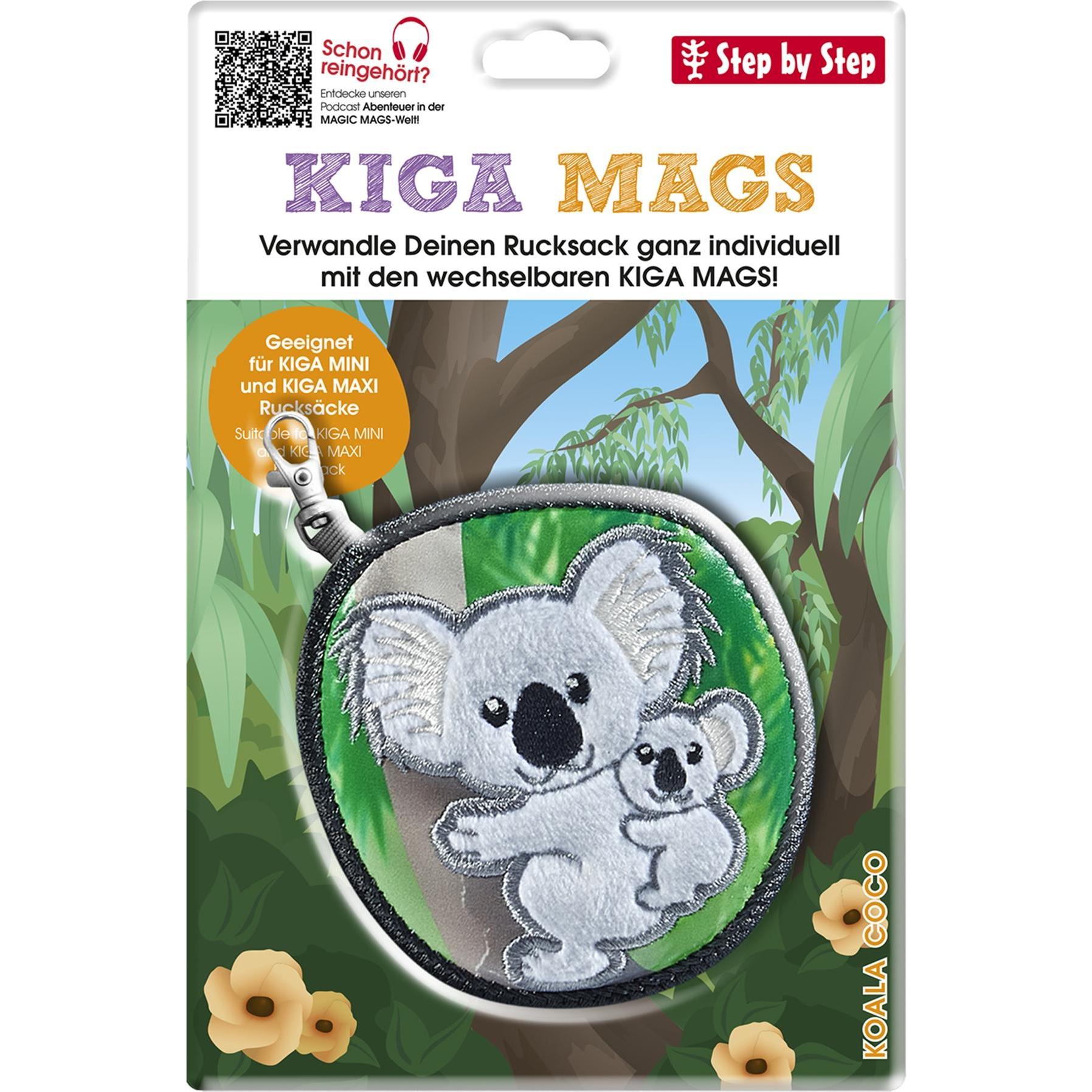 Step by Step, Kindergartentasche, Rucksack-Zubehör KIGA MAGS, Anhänger, Mehrfarbig