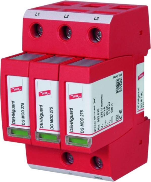 Dehn Type 2 230/400V SPD for 3 pole TNC/S