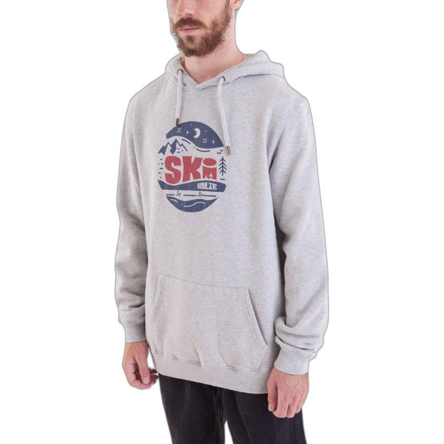 Thumbnail - Kulte, Herren, Pullover, hoodie kute e ski, Grau, (L)