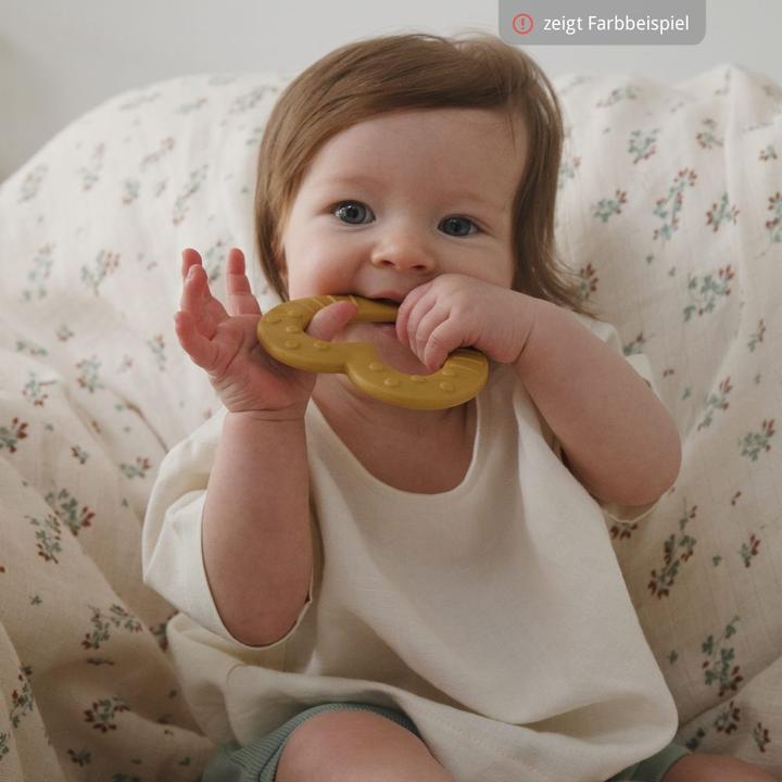 Produktbild Bibs Beissring Baby Bities Herz, Sage