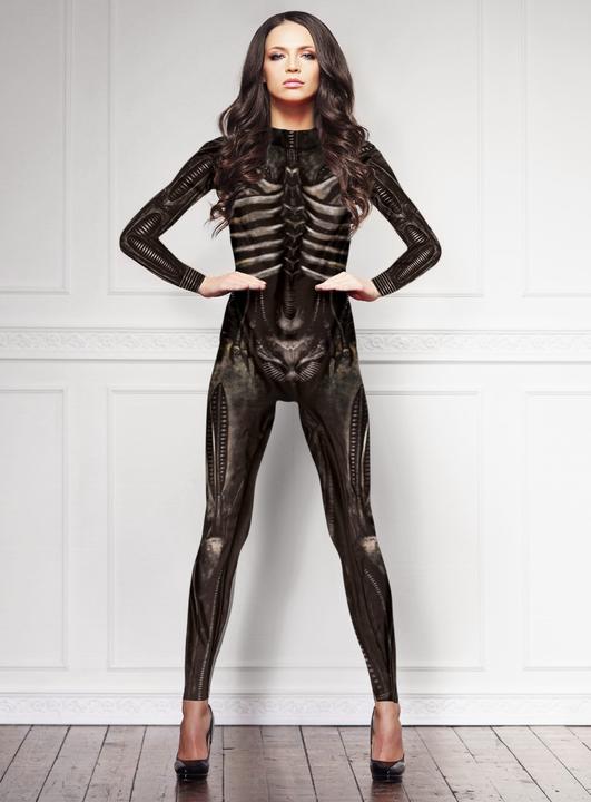 Actual product image Metamorph Xenomorph Catsuit Kostüm (XL, XXL)