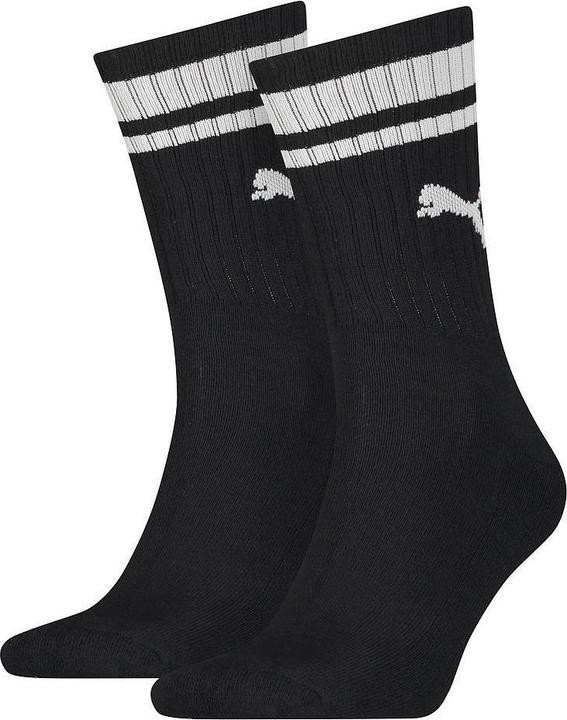 Produktbild Puma Crew Heritage Stripe Socken (2er Pack, 43, 46)