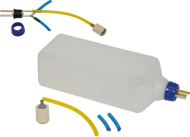 Actual product image Hacker HDPET tank 1000ml, rectangular, complete