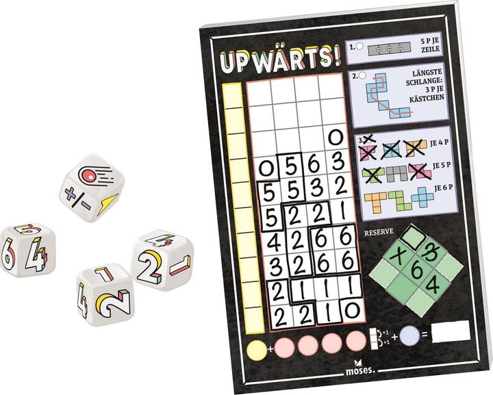 Produktbild Upwärts - Wer ist der pfiffigste Zahlenstapler (Deutsch)