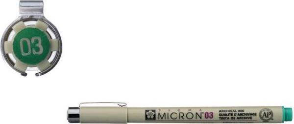 Produktbild Sakura Fineliner Pigma Micron 0,35mm XSDK0329 (Grün)