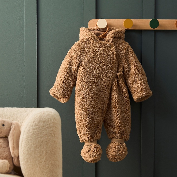 Actual product image La Redoute Collections Warm jumpsuit with hood (80)