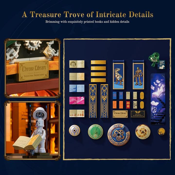 Produktbild Lumibricks Steampunk Time Rift Library (11012)