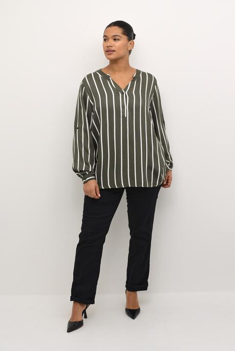 Chalk Stripe, Grape Leaf