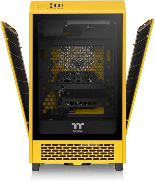 Produktbild Thermaltake The Tower 200 Mini-Tower Mini-ITX Gehäuse Sichtfenster Bumblebee