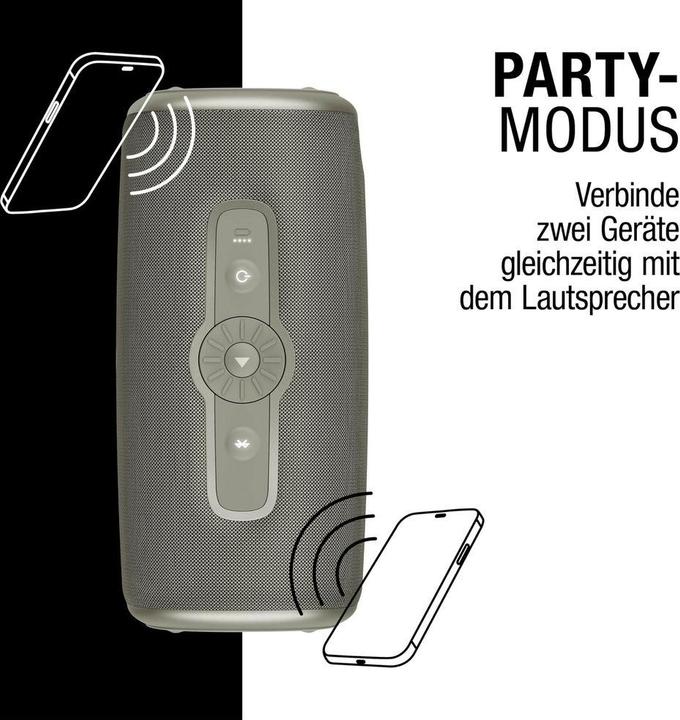 Productafbeelding Fresh'N Rebel Fresh 'n Rebel Bold L3 - Waterdichte Bluetooth speaker draadloos - 25 uur batterij - Dried Green (0) (25 h)