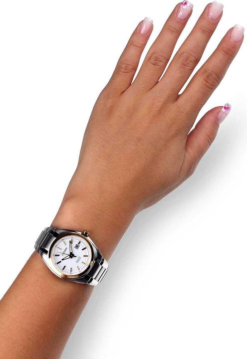 Actual product image Citizen EW2214-52A Eco-Drive Super Titanium Ladies 34mm 10ATM (Analogue wristwatch, 34 mm)