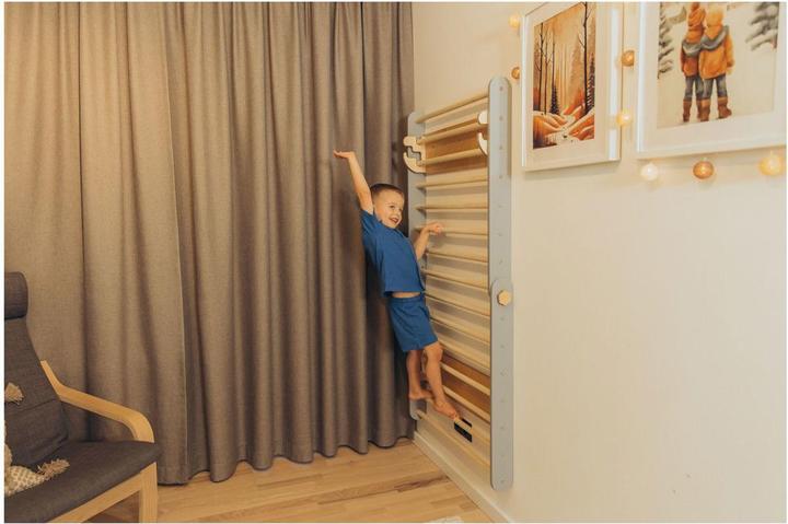 Actual product image Duck Woodworks Climbing triangle wall set