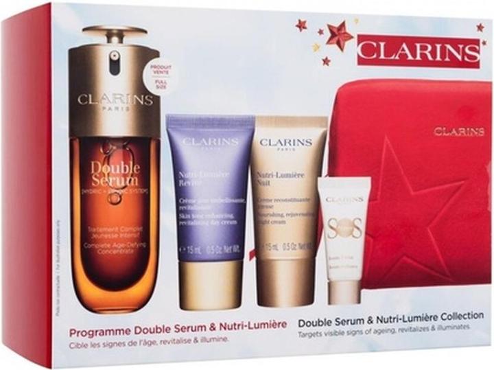 Immagine prodotto Clarins Collezione Doppio Siero e Nutri-Lumière (Set per la cura del viso)