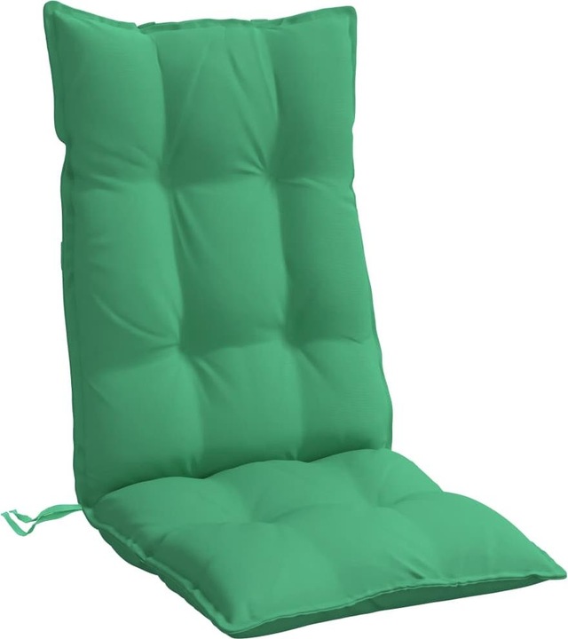 Image du produit VidaXL Coussins de chaise à haut dossier 4 pcs. Tissu Oxford (120 x 50 x 7 cm)