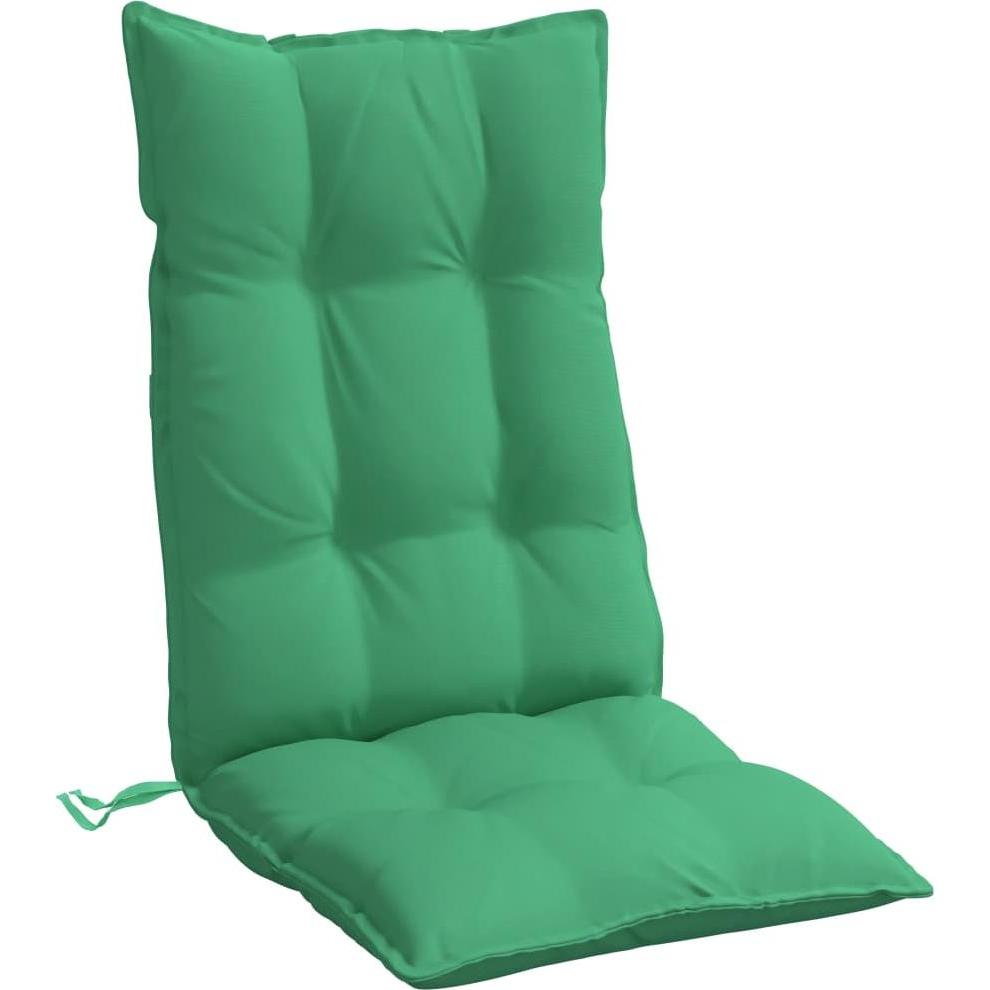 VidaXL, Sitzkissen, Hochlehner-Auflagen 4 Stk. Oxford-Gewebe (120 x 50 x 7 cm)