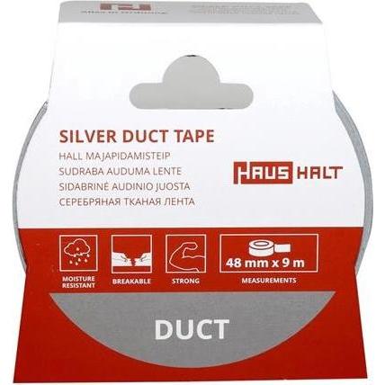 Haushalt, Klebeband, DUCT TAPE 48/9 M SILVER (HOT MELT)