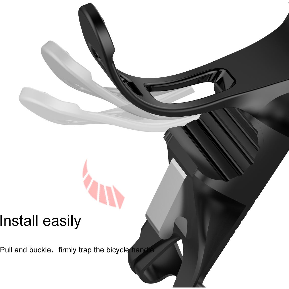 Thumbnail - Baseus Miracle Bicycle Phone Mount, Smartphone Halterung, Schwarz